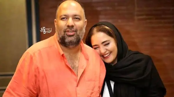 فیلم گِله خنده دار بانمک علی اوجی از همسرش جلوی مهران مدیری / / نرگس محمدی: واقعا میخوای بگی؟