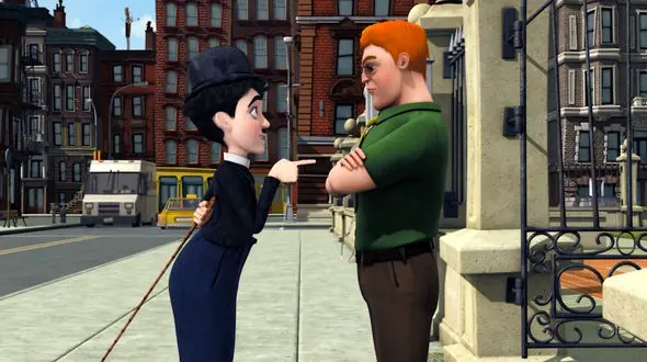 فیلم انیمیشن چارلی چاپلین داستان موارد اضافی