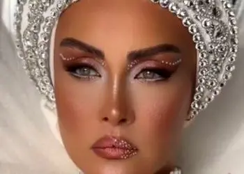 فیلم / استایل فرشته وار و پری‌گونه حدیث فولادوند به رنگ پرچم ایران/ درخشان و چشم‌نواز ...