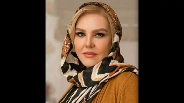 تبریک افسانه چهره آزاد به همسرش از جنس عشق