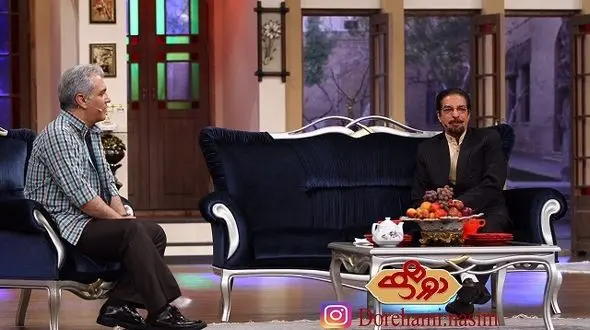 حضور اولین مجری بعد از انقلاب در دورهمی/ به خاطر عشق به ایران ، تحصیل را رها کردم + فیلم