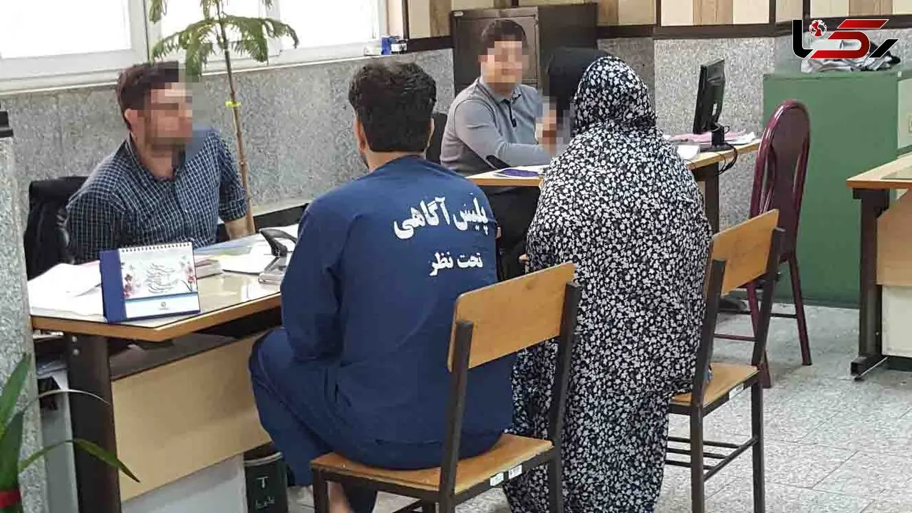 راز شوم  قائزه و خواهرش در اتاق ملاقات پلیس + عکس
