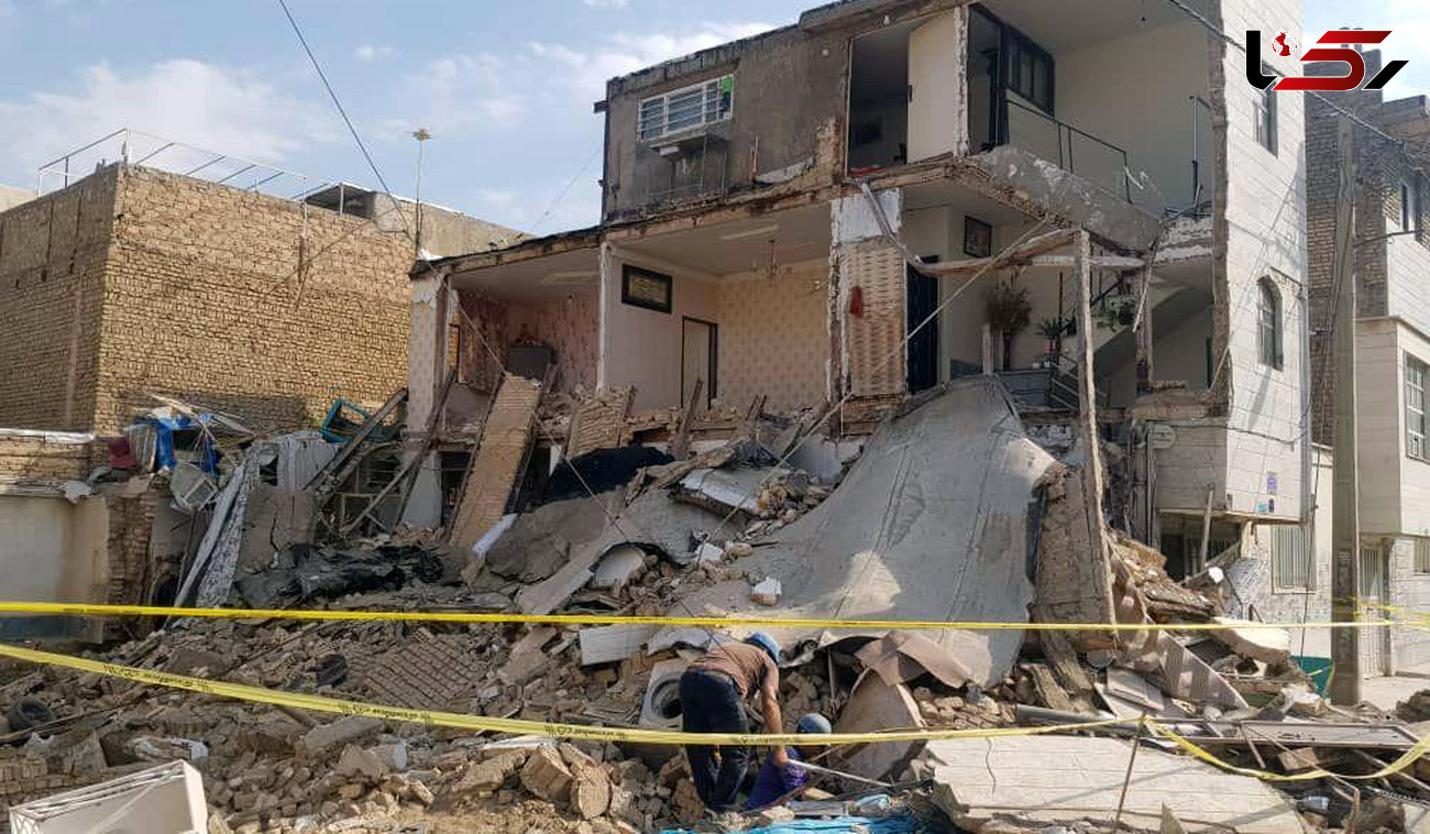 زنده زنده دفن شدن زن تنها زیر آوار خانه / در صالحیه رخ داد +عکس