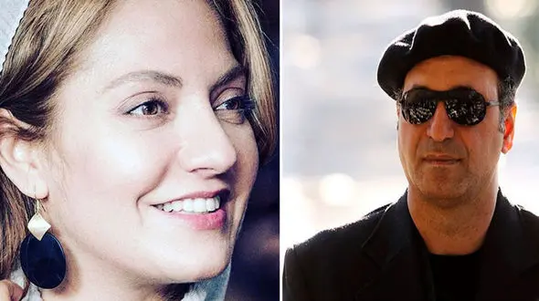 عکس لو رفته از پیوستن مهناز افشار به حمید فرخ نژاد در خارج ! / دنبال چه هستند ؟!