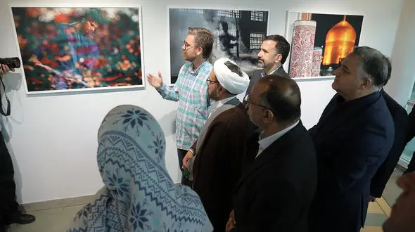 افتتاح نمایشگاه عکس «سی‌رج» با حضور معاون هنری