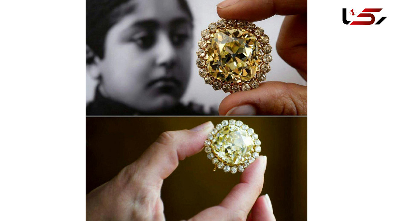 حراج میلیاردی الماس زرد احمدشاه قاجار در سوئیس + عکس