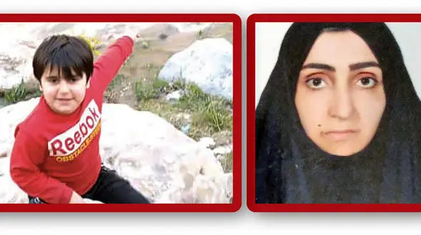 عکس / امیرهومن 6 ساله و مادرش را دیده اید؟ / 10 روز پیش برای خرید بیرون رفتند و بازنگشتند