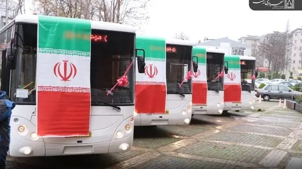 شهر رشت فاقد سیستم حمل و نقل انبوه /اتوبوسهای جدید وارد چرخه حمل و نقل شهر رشت شدند