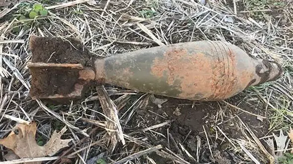 کشف خمپاره جنگی ‌در حیاط خانه یک مرد در بندر انزلی