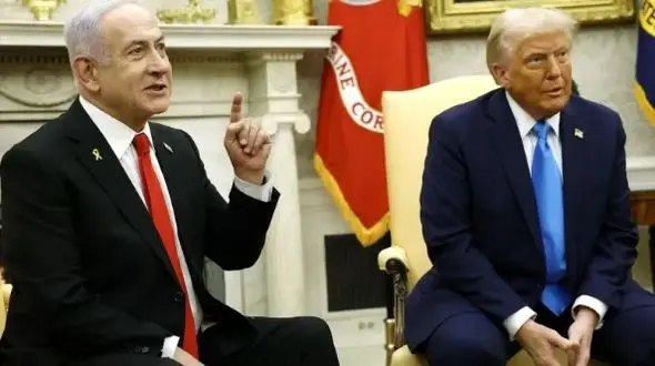 ترامپ به دفاع از نخست‌وزیر اسرائیل برخاست / محاکمه نتانیاهو فساد سیاسی است!