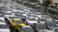 ترافیک سنگین صبحگاهی شهر تهران