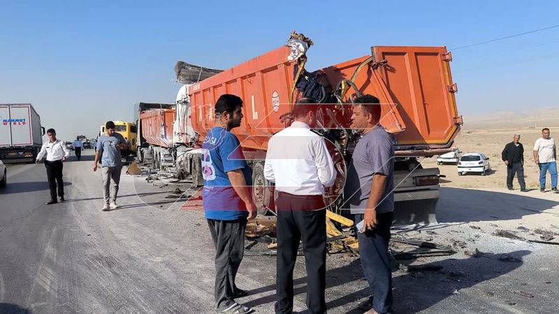 تصادف اتوبوس دانشجویان در سمنان