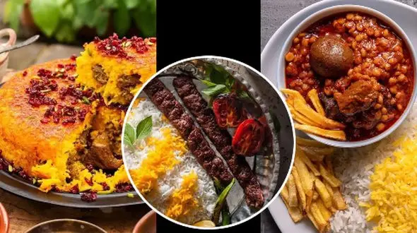 خلاقیت در تزئین غذاهای ایرانی برای مهمانی‌ ها و مجالس رسمی