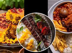 خلاقیت در تزئین غذاهای ایرانی برای مهمانی‌ ها و مجالس رسمی