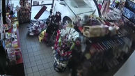 راننده زن با خودرو وارد سوپرمارکت شد! +فیلم و عکس