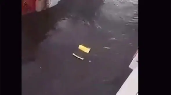 فیلم سونامی وحشتناک پس از زلزله ترکیه