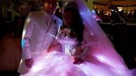 عکس لباس عروس زیبا و میلیاردی خانم بازیگر مطلقه در ازدواج دومش ! 