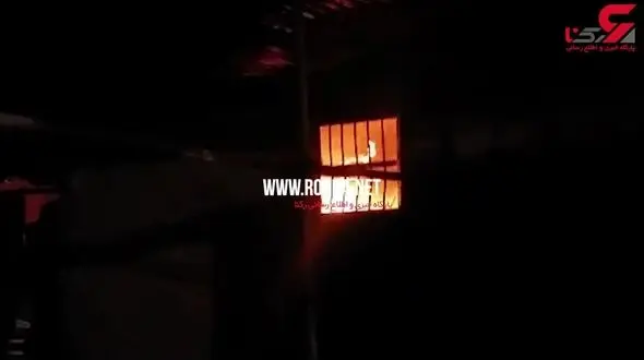 آتش سوزی مرگبار در جنوب تهران/ پسر جوان جزغاله شد + فیلم و تصاویر