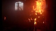 مرگ هولناک کودک 2.5 ساله در انفجار وحشتناک یک خانه در مهریز / زن و مرد جوان سوختند + جزییات