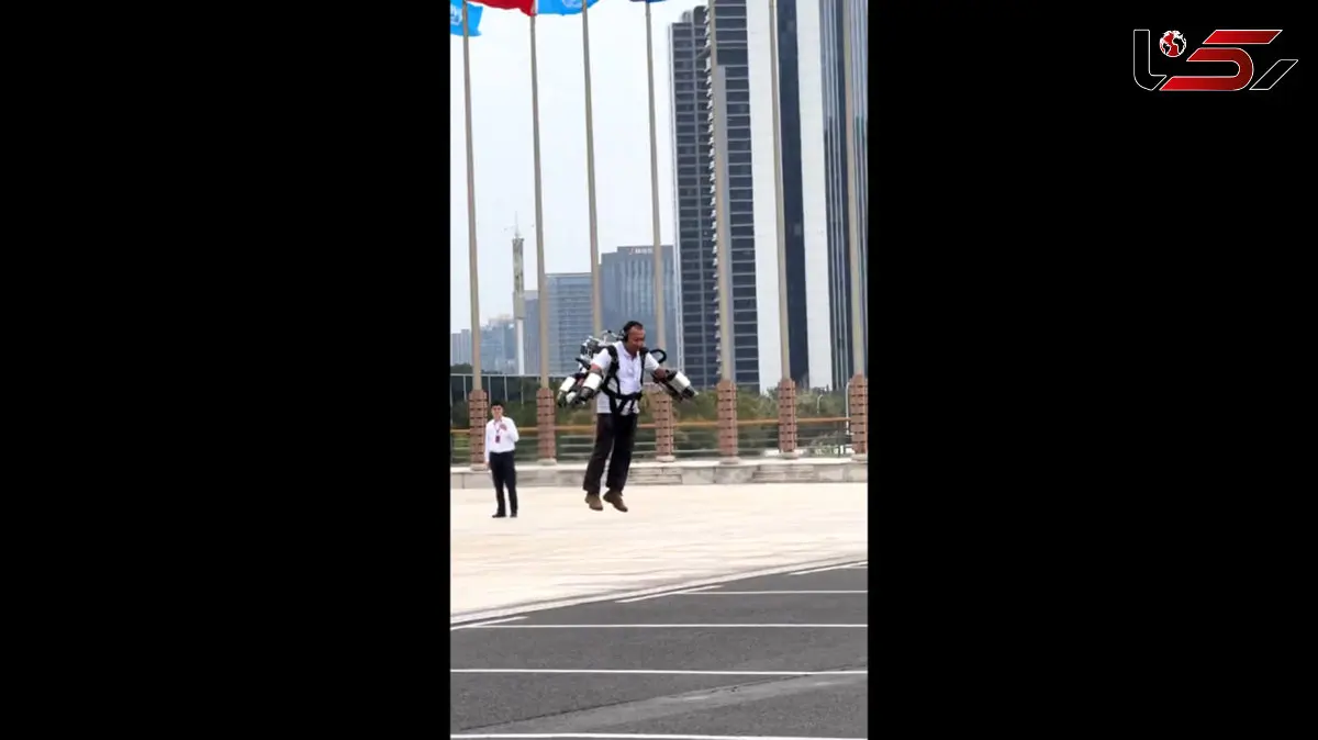 رونمایی از کوله‌ پشتی پرنده: پرواز با سرعت 100 کیلومتر در ساعت! / فیلم