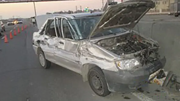 شاخ به شاخ مرگبار در جاده قدیم کرج