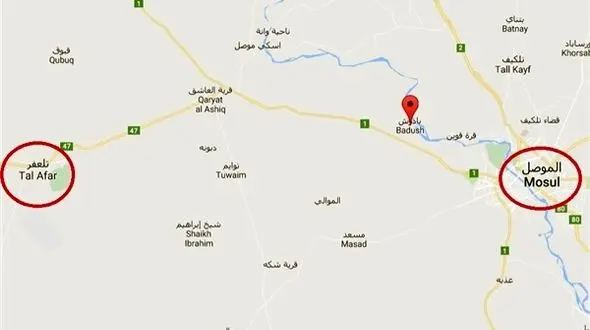 مقر جدید داعش در عراق مشخص شد + نقشه 