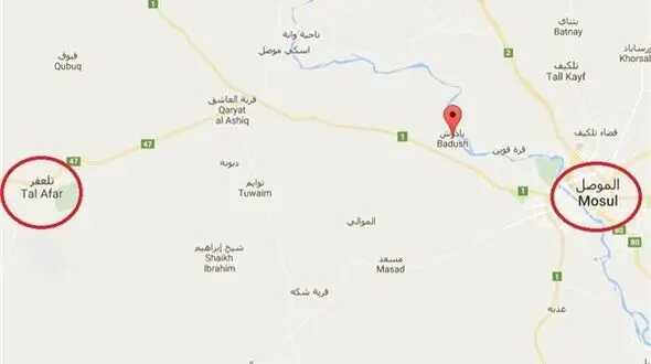 مقر جدید داعش در عراق مشخص شد + نقشه 