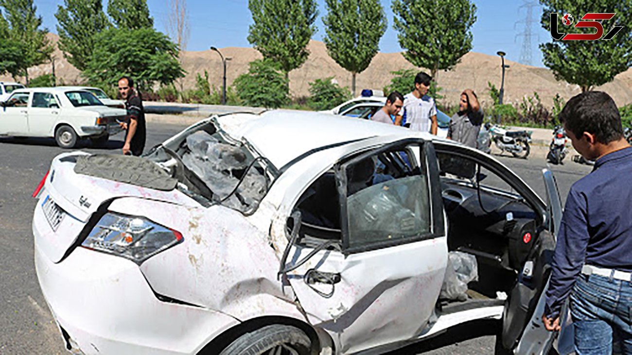 ساینا به تیر چراغ برق کوبید / یک کشته و 2 زخمی در شیراز