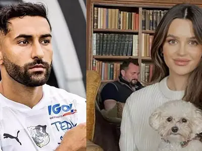 عکس های عروسی مجلل و اروپایی سامان قدوس ملی پوش ایرانی با  خانم زیبایش / لباس عروس ساده بدون تاج و کفش های آبی