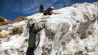 زنان نمکی معدن " قلعه رشید" + عکس 
