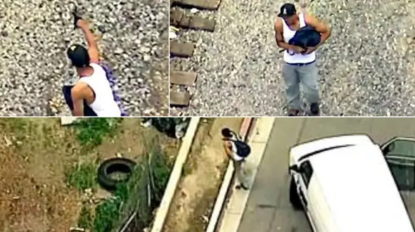 تیر اندازی جلوی دوربین پخش زنده + فیلم