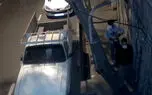 فیلم لحظه آتش زدن مرموز مغازه فروش کفش در خزانه تهران ! / این مجرمان را می شناسید ؟! + گفتگو با صاحب مغازه
