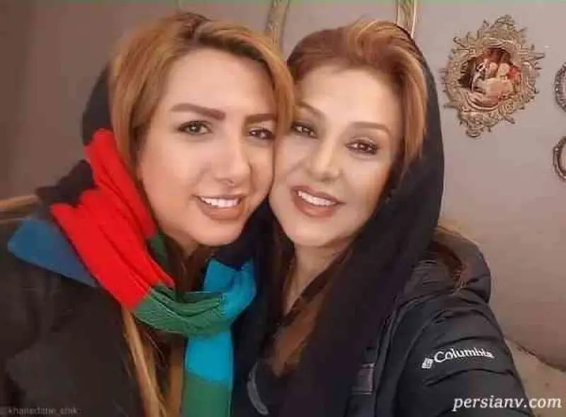 شباهت نسرین مقانلو و خواهرش