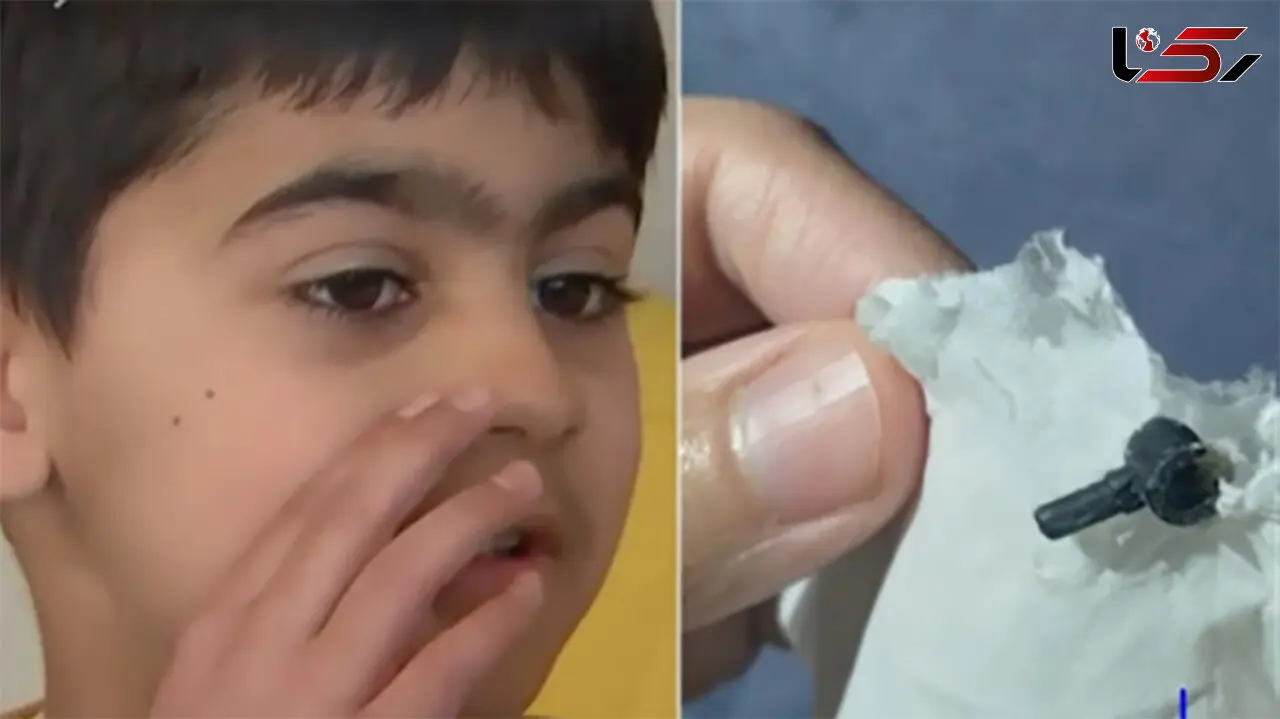 عطسه پسربچه او را از مرگ نجات داد + عکس