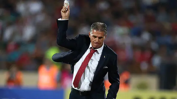 فیلم کتک‌ خوردن کی‌روش از بازیکنان آنگولا !