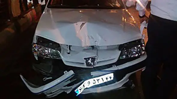 حمام خون راننده 18 ساله در صادقیه تهران!