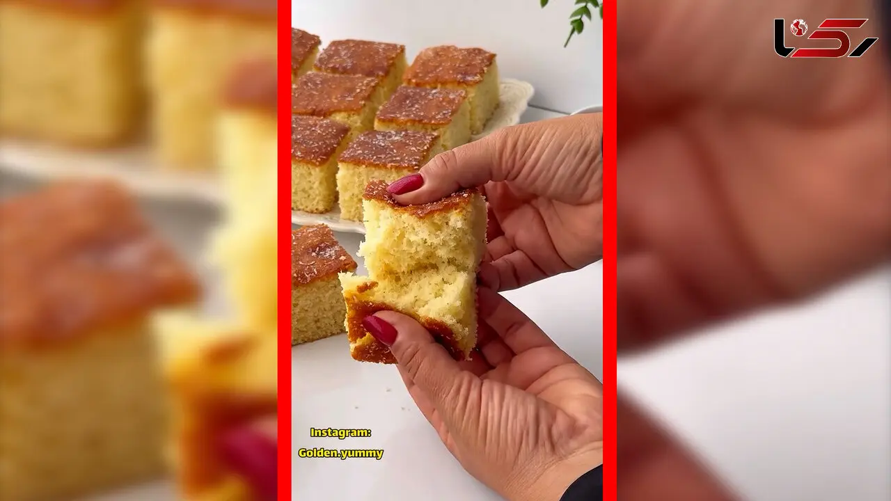 فیلم طرز تهیه کیک تخته ای خانگی و شیک