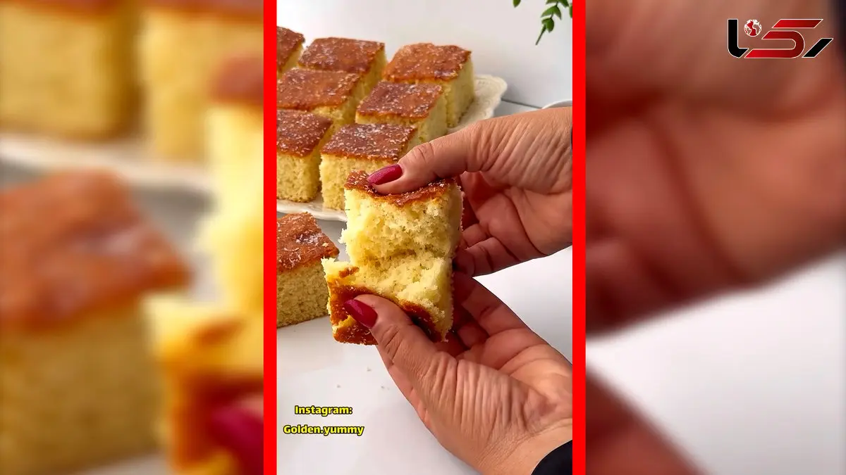 فیلم طرز تهیه کیک تخته ای خانگی و شیک