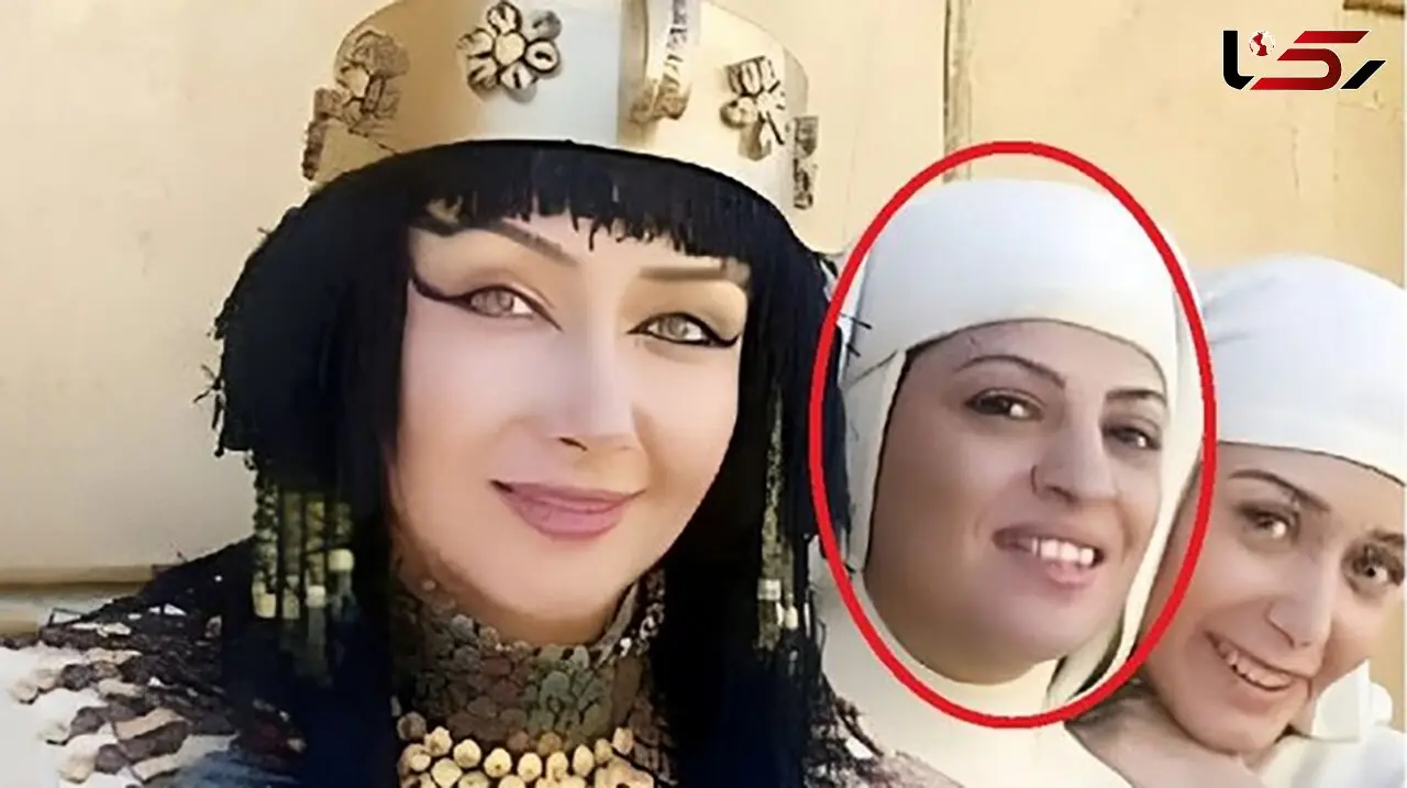 عکس سفر در زمان / تغییرات چهره ندیمه بانو زلیخا  در سریال یوسف پیامبر  بعد از گذشت 15 سال!