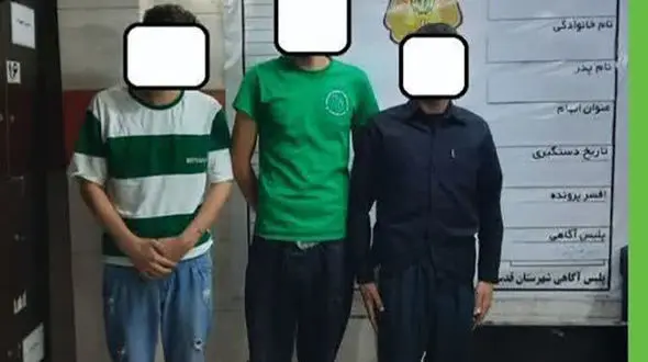 پایان قدرت‌نمایی‌های 3 اوباش در غرب تهران + عکس