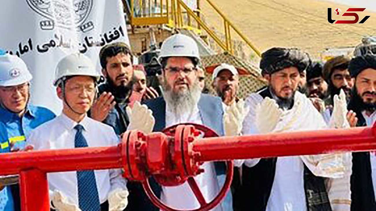 طالبان استخراج نفت را آغاز کرد + تصاویر