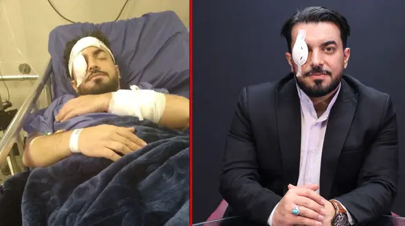 فیلم ناگفته های روحانی تهرانی از حمله 5 جوان مست در پارک پلیس / اختصاصی