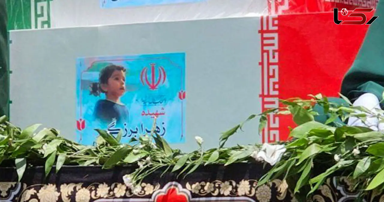 این دختربچه شیرین زبان خوش صدا هم شهید شد + فیلم آواز جگرسوز زهرا 3 ساله 