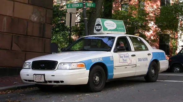 سرقت از بانک با تاکسی 