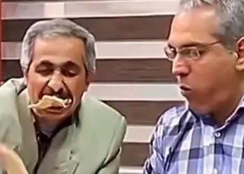 مطمئناً خنده‌دارترین سکانس از پشت صحنه «درحاشیه» لبخند به لباتون میاره/ مهران مدیری غش کرد از ادا اطوارای جواد رضویان