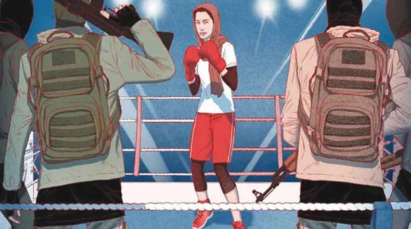 شکنجه های این دختر 17 ساله به دست داعش از وی یک بوکسور ساخت