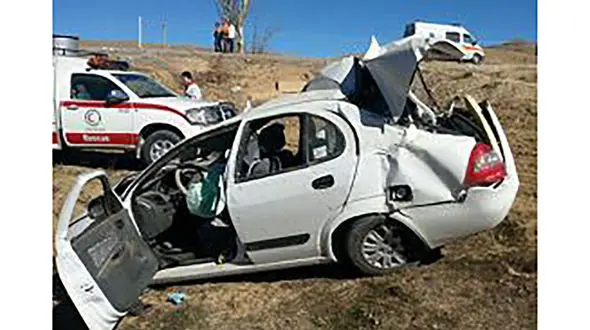 6 کشته و زخمی در تصادف تیبا با نیسان