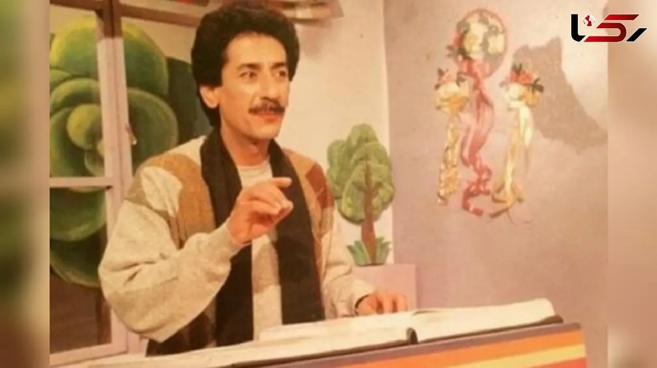 قابی عاشقانه از بهرام شاه محمدلو "آقای حکایتی" معروف در کنار همسرش!