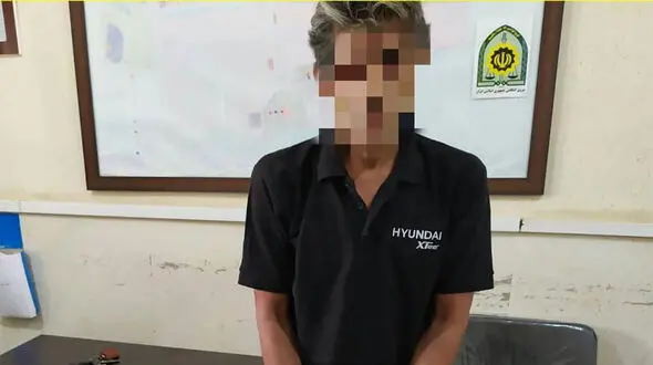 قاتل جوان آبادانی فقط 4 ساعت آزاد بود + عکس قاتل