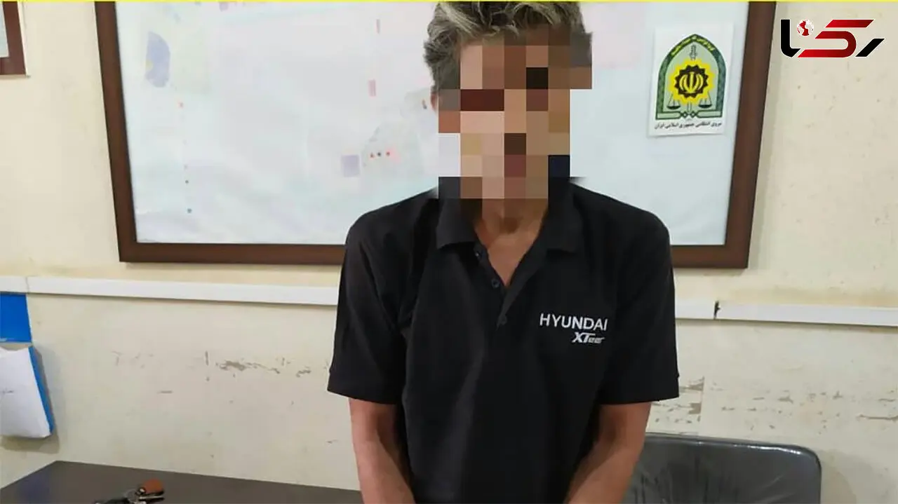 قاتل جوان آبادانی فقط 4 ساعت آزاد بود + عکس قاتل